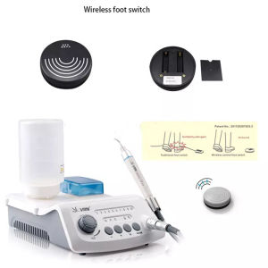Dental LED Wireless Control Ultrasonic Scaler with Detachable Handpiece Auto Water Supply Tooth Cleaner A8