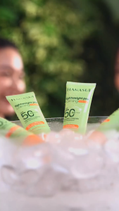 Hanasui Lightweight Pro Calming Sunscreen SPF 50 - Sunscreen Kulit Sensitif & Jerawat - Non Comedogenic 0% Alcohol