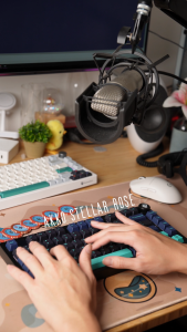 Akko Stellar Rose / Penguin Silent Switch for Mechanical Keyboard Lubed / Stock