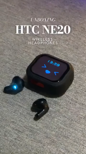 HTC NE20 Tai Nghe Phiên Dịch Tai Nghe Bluetooth 6.0 AI Dịch Trực Tiếp Màn Hình LED Thông Minh Chất Âm HiFi Chuẩn Công Nghệ Khử Ồn