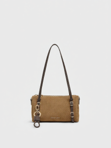 Charles & Keith | Autumn Vintage Suede Shoulder Bag
