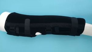 RUF knee immobilizer splint leg brace 1pc black adjustable for women men marvelous Knee Immobilizer Adult Knee Brace Support Leg Brace Support Orthopedic Knees Fixed races Supports Care