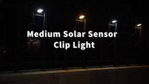 XIVIIO 2026 New Upgraded Solar Clip Light Outdoor Courtyard Lamp Camping Garden 3 Lighting Intelligent Sensing Solar Wall Lamp