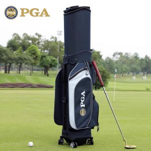 PGA | Waterproof Telescopic Four-wheel Golf Travel Bag