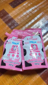 Abonne Spa Milk Salt Buy1 Take1 Scrub for Gentle Exfoliation and Radiant Skin 350g with cap