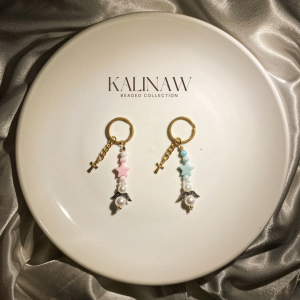 KALINAW Angel Christening Souvenir Beaded Keychain/ Phone Strap/ Key Ring
