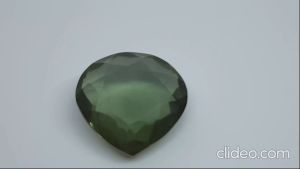 Natural Uruguay Green Amethyst 16.85 Cts. Pear Cut Eye Clean Grade Loose Gemstone