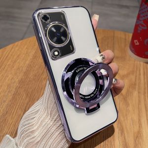 Huawei Enjoy 70 Silicone Case Full Cover Anti-Fall Transparent Soft Shell for Men And Women Protective Cover Fashionable Creative