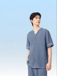 Purcotton | Breathable Mens Pajamas Set