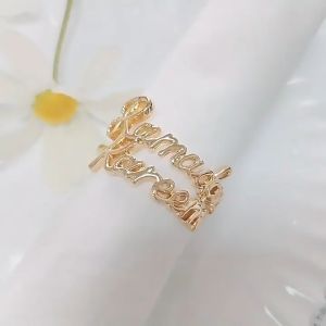 Napkin Serviette Ring Holder Raya Aidilfitri Ramadan Kareem Banquet Tableware Tissue Dining Dinnerware Hotel EID Mubarak Raya Decor Towel