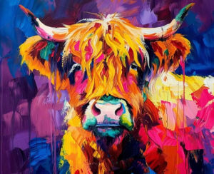 Painting By Numbers Fox Animal Oil Paint for Adult Coloring By Numbers on Canvas Painting Unique Gift Home Deco
