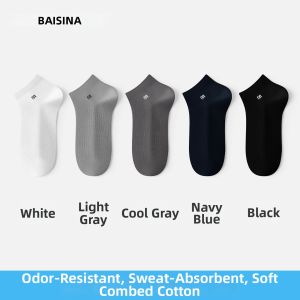 Baisina | Breathable and Moisture-Wicking Odor-Preventing Summer Sport Socks