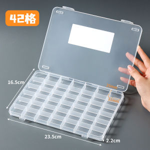 Large Capacity Acrylic Paint Palette Box Sealed Moisture Proof Flip Cover 20 Grids Watercolor Paint Storage Case Art Student