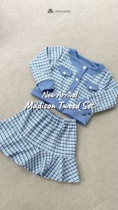 Mirtakids Madison Setelan Blazzer Rok Tweed Anak Couple (1-6 Tahun) | Knit Stretch