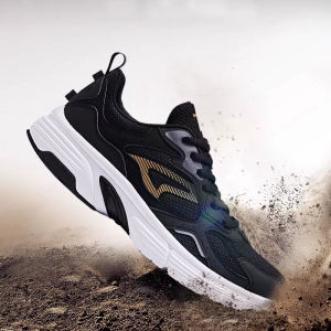 Qiaodan Mens Running Shoes Wear-resistant Anti-Slip Light Sneakers High Elasticity Sneakers Shock-absorbing XM35210265