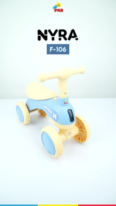 MAINAN SEPEDA RODA EMPAT BALANCE BIKE NYRA PMB F106