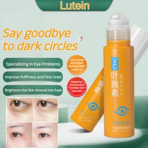 【Eye Lutein】Eye Essence Oil Dry Skin Firming Anti-Wrinkle Nourishing Light Lines VC Essence Oil Roller Ball Firming Eye Area Anti-Wrinkle Moisturizing Lighten Fine Lines Dark Circles叶黄素眼油