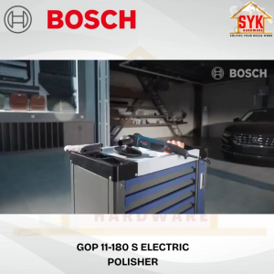 SYK Bosch GOP 11-180 S Electric Car Polisher Machine Elektrik Mesin Polish Pengkilat Kereta 06013A23L0