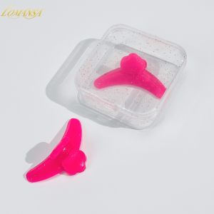 Lomansa 1 Pair Lash Lift Revise Pad Silicone Anti-Fall Off Eyelash Lift Pads Ribbon Reusable Eyelash Perm Rod Lash Lifting Tool