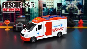 MAINAN ANAK MOBIL RESCUE CAR RACING POLICE BUS HELIKOPTER AMBULANCE 1:16 DIECAST KOLEKSI MEWAH
