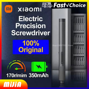 Original Xiaomi Mijia Electrical Precision Screwdriver Kit Type-C Rechargeable 2 Gear Torque 400+ Screw S2 Steel Precision Bit