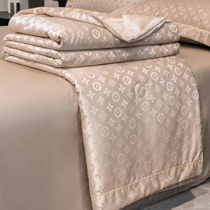 Washable Summer Silk Thin Cooling Duvet 4-piece Set