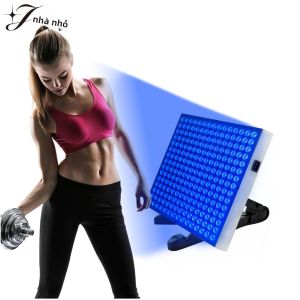 Đèn Tắm Nắng Mặt Và Toàn Thân 45W Có Thể Điều Chỉnh Gấp Gọn Tích Hợp 225 Đèn UV Xanh Lam Dùng Chăm Sóc Da Tại Nhà