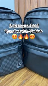 Max-Mor M094 Tas Ransel Kulit Pria: Tas Backpack Pria Trendy