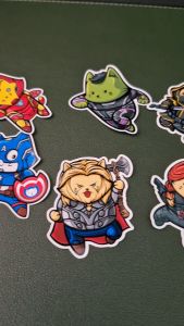 CPBAYANI - Catvengers - Vinyl Waterproof Glossy Stickers