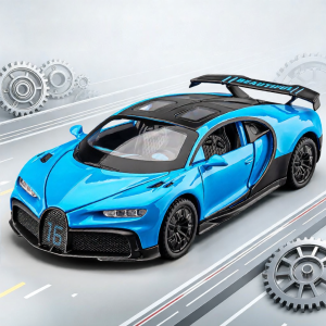 CHEZHI | Xe Đua Mô Phỏng Bugatti Chiron Hợp Kim Đồ Chơi Cho Bé Trai