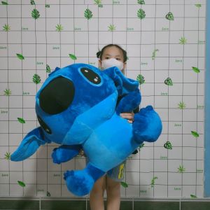 GẤU BÔNG STITCH XANH DỄ THƯƠNG LÔNG MỊN GÒN MỀM CHO BÉ