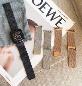 Metal Strap for Apple Watch Ultra Band 49mm 45mm 42mm/38/44/40mm 41mm Stainless Steel Metal Bracelet Watchband for Apple watch 9/8/7/6/SE/5/4/3/2/1 Accessories