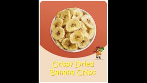Crispy Dried Banana Chips Natural Taste Delicious and No Sugar or Preservatives added (250g) 干香蕉片