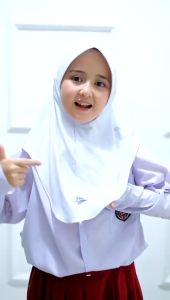 Hijab Bergo Hamidah Jersey Alika Jilbab Sekolah Pinguin Anak