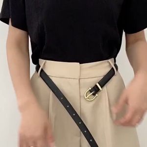 Ikat Pinggang Wanita Gesper Kulit Premium Fashion Style Korea Aksesoris Gaya Casual Elegant