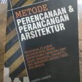 buku metode perencanaan dan perancangan arsitektur. 