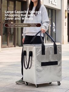BANGNIMEIJIA | Foldable Portable Lightweight Shopping Trolley
