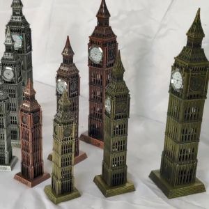 Pajangan Miniatur Menara Jam Big Ben London Eiffel The Statue of Liberty Souvenir Kado 10CM 18CM 25CM