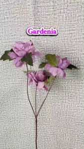 Artificial Flower Gardenia Bunga Palsu Plastik Artifisial Cabang Hias Dekorasi Pesta Rumah Buket Bouquet