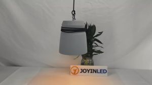Đèn Chùm Bê Tông Phong Cách Nhà Nông JOYINLED Đế E27 Đèn Treo Với Dây Thừng Gai Dầu Thiết Kế Hiện Đại Dùng Trang Trí Nhà Cửa
