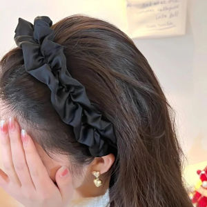 Fashion Wide Hair Bands For Women Headdress Solid Color Cloth Headband Girls Hairband Hair Hoop Female Hair Accessories