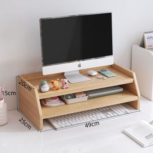 Computer Riser Display Bracket Acrylic Desktop Bracket Desktop Storage Desk Shelf