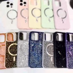 Bling Glitter Rhinestones Case For iPhone 15 pro max 14 pro max 16 pro onhand swarovski phone case