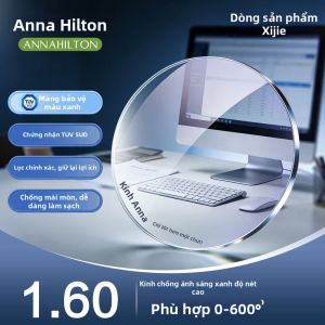MALARK | Gọng Kính Cận Nhẹ Tròng Bạc