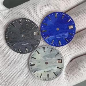 Mặt Đồng Hồ MATELION 28.5mm Phong Cách Retro Biển Mây Dành Cho Máy NH35 NH36 Phụ Kiện Thay Thế Đồng Hồ Lặn Nam