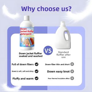 MONLEYTA | German Down Jacket Special Washing Liquid Puffiness Cleaner Waterless Stain Removal Machine Washable Detergent Cleaning Tool