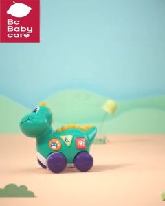 FANTASY E LIFE BC Babycare BUMP and GO DINASOUR Cognitive Exercise Flashing Lights Musical Fun and Musical Learning Toy for 12months Above