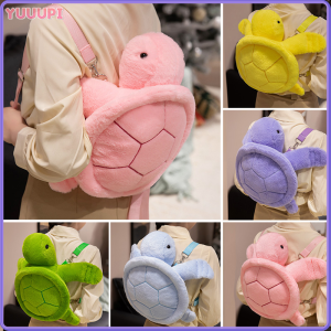 Kawaii Turtle Backpack Plush Toys Stuffed Soft Animal Turtle Pillow Cushion Home Decor Birthday Gifts Back to School Anime Gifts