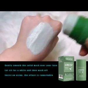 green mask stick original clay mask skincare acne blackhead removal pores deep cleansing moisturizing whiteningGreen Tea Blackhead Removing facial mask