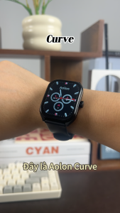 Aolon Curve smart watch for men IP68 waterproof Sports watch 2.01-inch IPS Screen Smartwatch Bluetooth Call Running Pace smart watch for women Health Monitoring